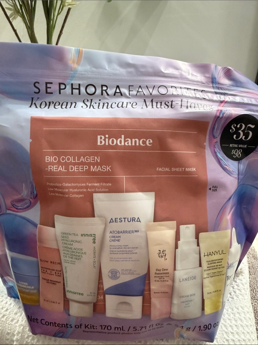 Biodance Bio Collagen Real Deep Mask - Pink Hydrating Sheet Mask